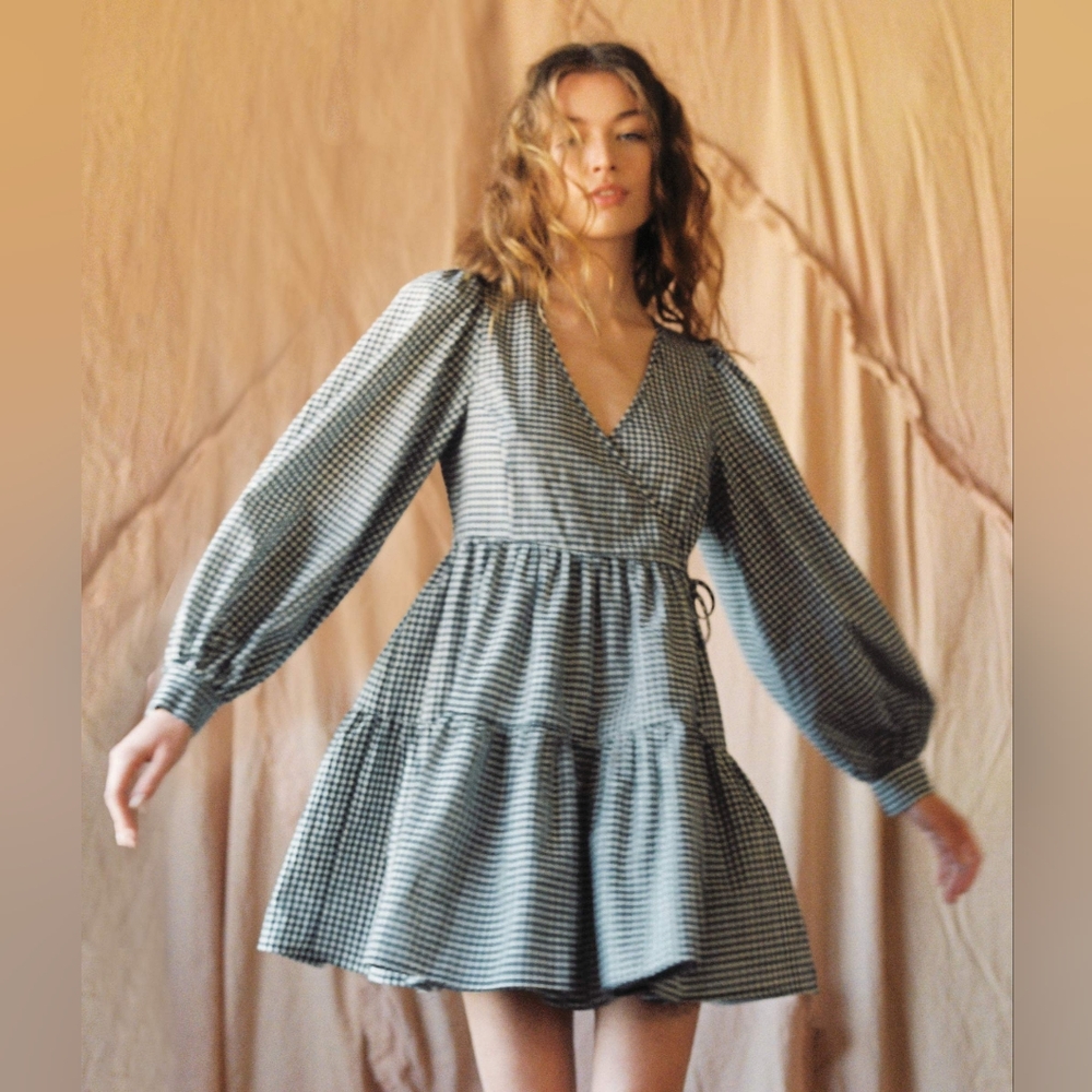 Christy Dawn Liana in picnic gingham, xsmall